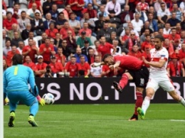 Швейцария обыграла Албанию в первом туре Евро-2016