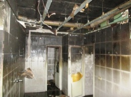 В Черкассах горел гостинично-развлекательный комплекс