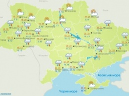 Дожди, грозы и шквалы - у метеорологов Украины нет других прогнозов погоды