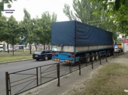 Николаевские патрульные составили 7 админпротоколов на водителей грузовиков за нарушение ПДД