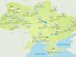Завтра только две области Украины избегут своей дождливой участи