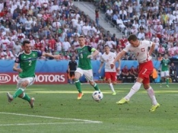 Евро-2016: Польша скромно обыгрывает "ленивую" Северную Ирландию