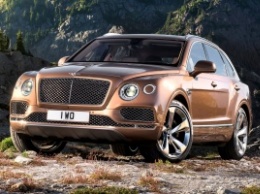 В России в 2016 году продали 34 кроссовера Bentley Bentayga