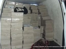 Пограничники обнаружили партию контрабандной продукции в Харьковской области