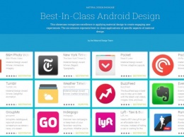 Google отобрала лучшие приложения с «материальным» дизайном