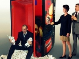 В Кременчуге кофейные автоматы появляются на улицах "как грибочки" - стихийно и незаконно