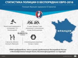 В Сети опубликована инфографика о беспорядках на Евро-2016