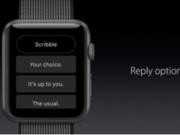 WWDC 2016: Apple заявила о выходе watchOS 3