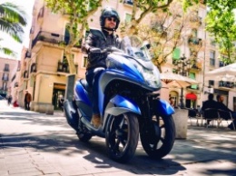 Yamaha начинает продажи скутера Tricity в Европе