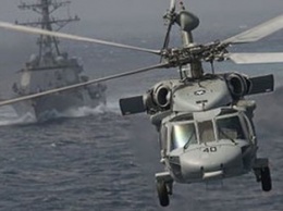 Военный вертолет рухнул в реку в США