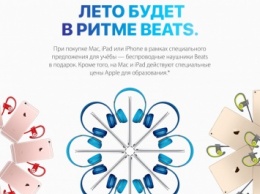 Apple запустила акцию Back to School в России: наушники Beats в подарок при покупке iPhone, iPad и Mac