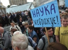 Деньги на науку: Кириленко предлагает митингующим круглый стол