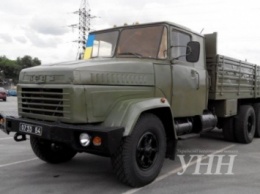 Отремонтированный автомобиль в Запорожье передали военной части