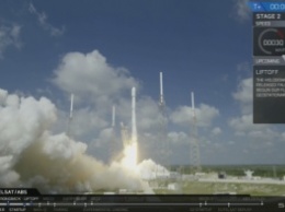 Ракета SpaceX разбилась при посадке