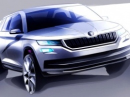 Skoda опубликовала тизеры внедорожника Kodiaq