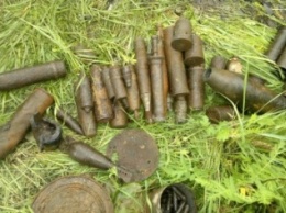 На Полтавщине в коллекторе высокого давления нашли 21 снаряд