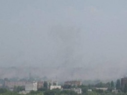 По Донецку ведется обстрел из артиллерии