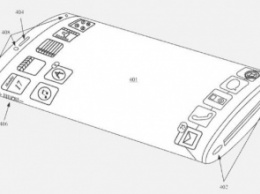 Apple запатентовала смартфон с круговым дисплеем