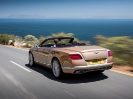 Bentley испытывает новый кабриолет Continental GT