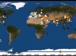 Рождение и смерть городов за 6000 лет - глобальная урбанизация в 3 минутах