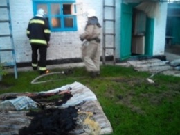 При пожаре на Полтавщине погиб человек
