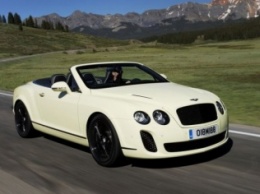 Bentley начал тестировать новый кабриолет Continental GT