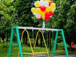 В Одессе появилась первая детская площадка для детей-инвалидов
