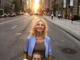 Кристина Орбакайте с 4-летней дочерью Клавдией покоряют Нью-Йорк