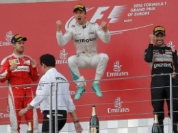 Немецкий гонщик Нико Росберг выиграл первый Гран-при Европы в Баку