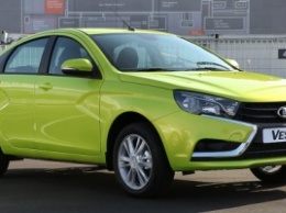 Lada посвятит спецверсию седана Vesta юбилею АвтоВАЗа