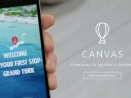 На Facebook запущен формат для органических публикаций Canvas