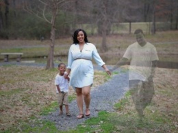 Беременная женщина хотела фотографию со своим умершим мужем. Хочется плакать