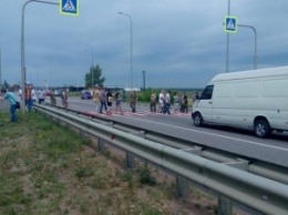 В Житомирской области участники АТО перекрыли трассу Киев-Чоп