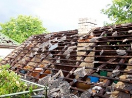 Град в Закарпатской области побил больше 7 тысяч крыш домов