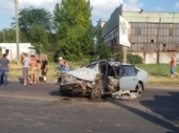 Водитель «Москвича», попавшего вчера в ДТП, в реанимации