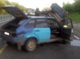 В Рязанской области московская автоледи спровоцировала ДТП
