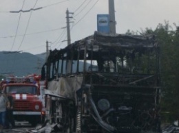 В сгоревшем на трассе Алушта-Симферополь автобусе ехали 44 пассажира из РФ
