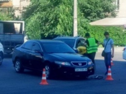 Возле запорожской "Дубовки" столкнулись две легковушки, - ФОТО