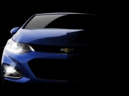 Chevrolet опубликовала тизерное изображение нового Cruze