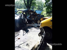 ДТП на Закарпатье: в столкновении ВАЗ-2106 с Mercedes-Benz Vito погибли двое. ФОТО