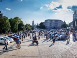 В Киеве стартовал электромарафон "Киев - Монте-Карло 2015"