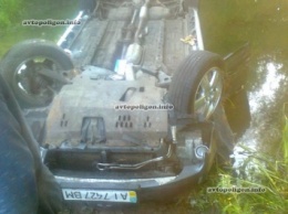 ДТП на Киевщине: на трассе Киев-Одесса Mitsubishi Outlander вылетел в кювет - водитель погиб. ФОТО