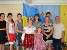 В Мирнограде (Димитрове) прошла акция «Горжусь тем,что я Украинец»
