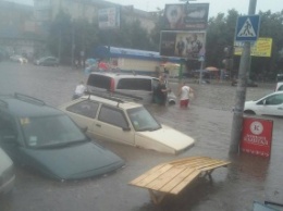 Ливень затопил Каменец-Подольский и вызвал потоп в Хмельницком