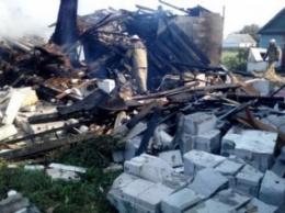 Взрыв газа уничтожил дом на Житомирщине
