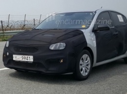 Новый KIA Rio попал в объективы фотошпионов