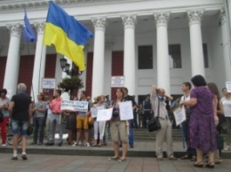 Как это было: Одесситы протестовали против принятия зонинга (ФОТО, ВИДЕО)