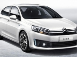 Обновленная модель Citroen C4L Sedan выйдет на китайский рынок уже в июле