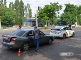 В Николаеве на проспекте Богоявленском из-за спешки водителя произошло ДТП