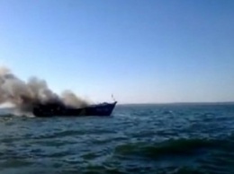 Погранслужба: В результате взрыва катера в Мариуполе ранения получили два пограничника